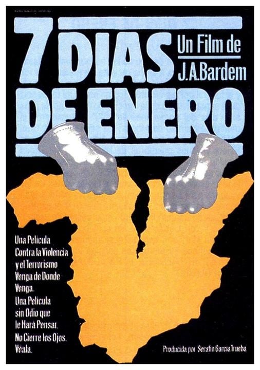 Siete días de enero : Cartel