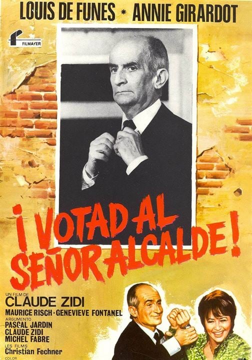 ¡Votad al señor alcalde! : Cartel