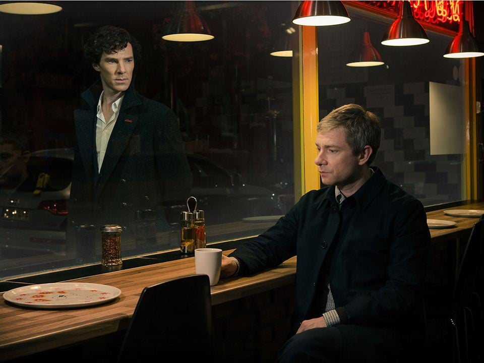 Foto Benedict Cumberbatch, Martin Freeman