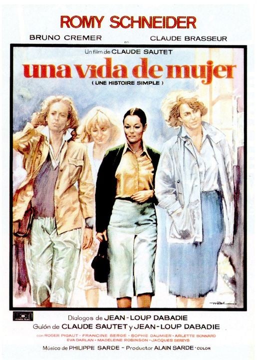 Una vida de mujer : Cartel