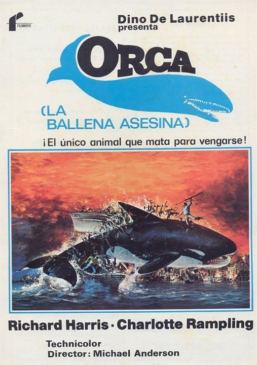 Orca, la ballena asesina : Cartel
