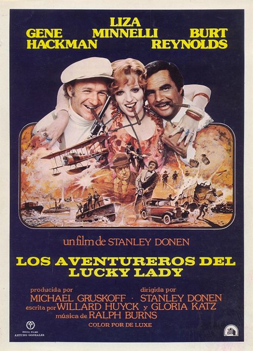 Los Aventureros del Lucky Lady : Cartel