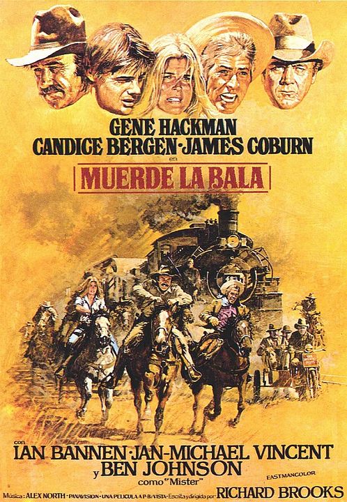 Muerde la bala : Cartel