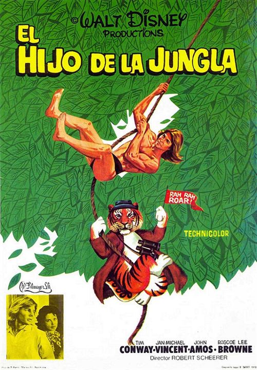 El hijo de la jungla : Cartel