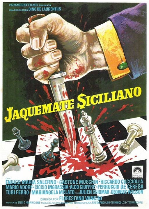 Jaque mate siciliano : Cartel