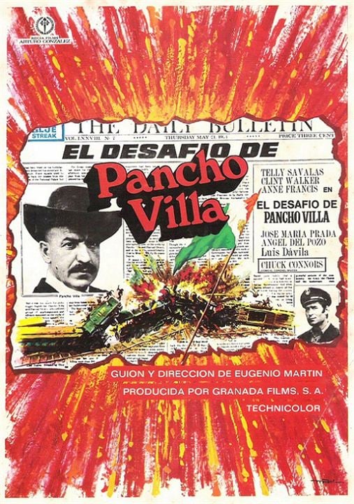 El desafío de Pancho Villa : Cartel