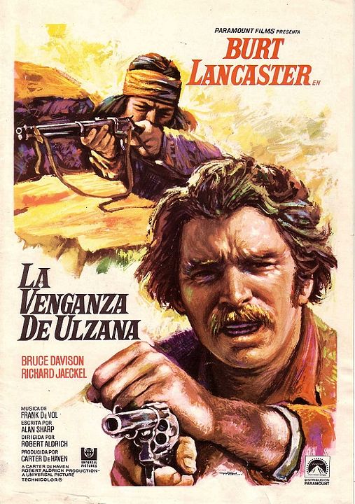 La venganza de Ulzana : Cartel