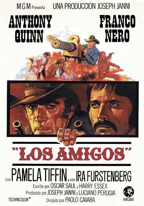 Los amigos : Cartel