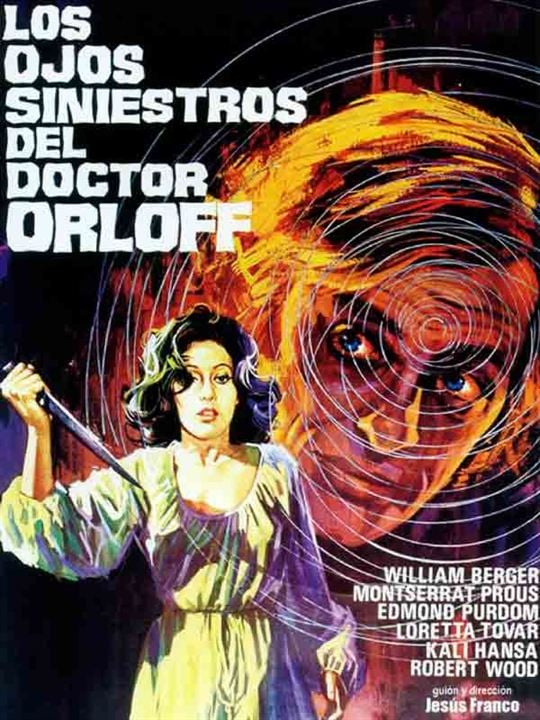 Los ojos siniestros del doctor Orloff : Cartel