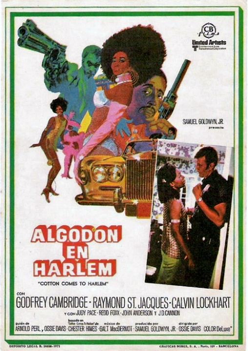 Algodón en Harlem : Cartel