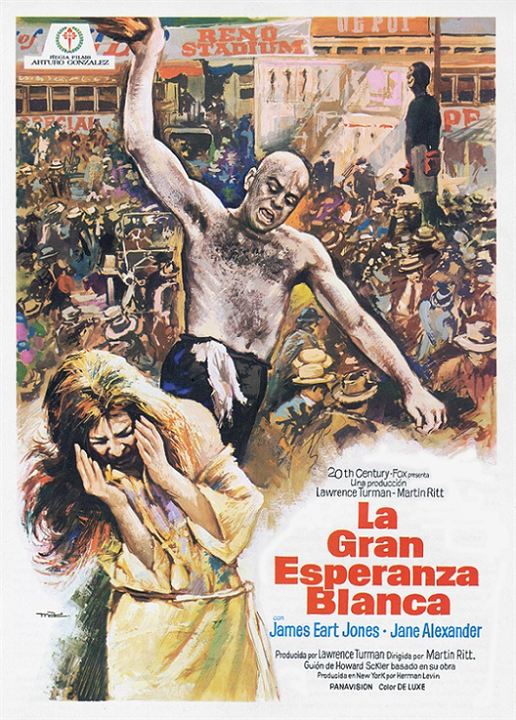 La gran esperanza blanca : Cartel