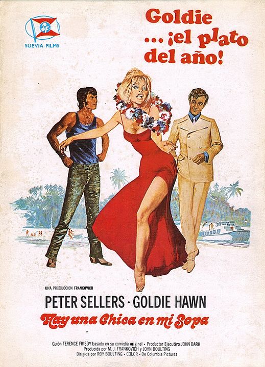 Hay una chica en mi sopa : Cartel