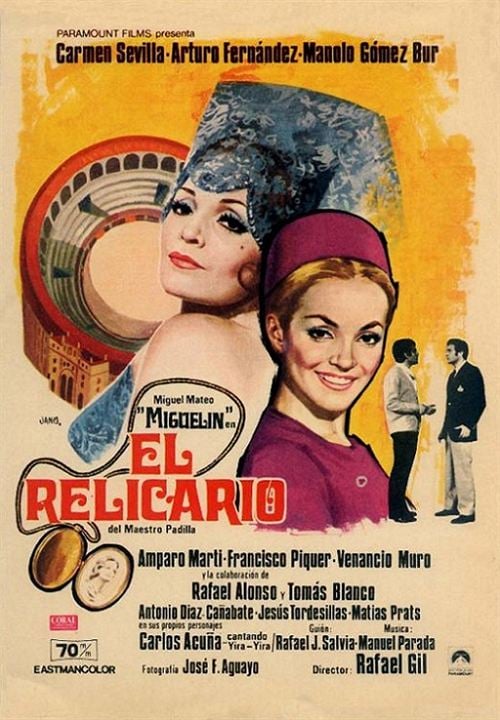 El relicario : Cartel