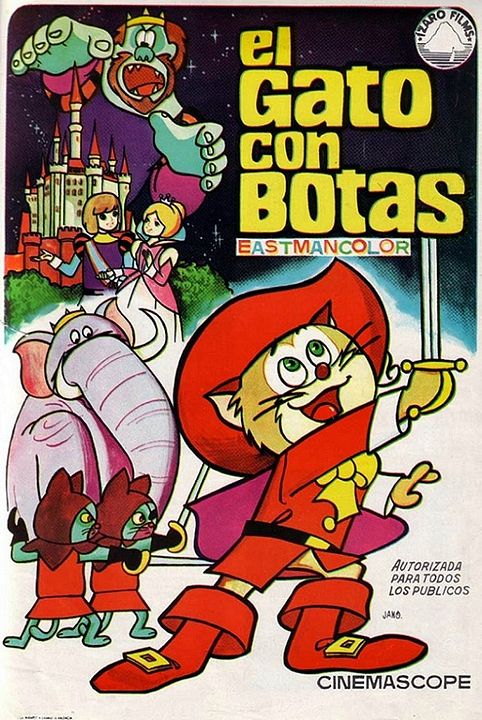El gato con botas : Cartel