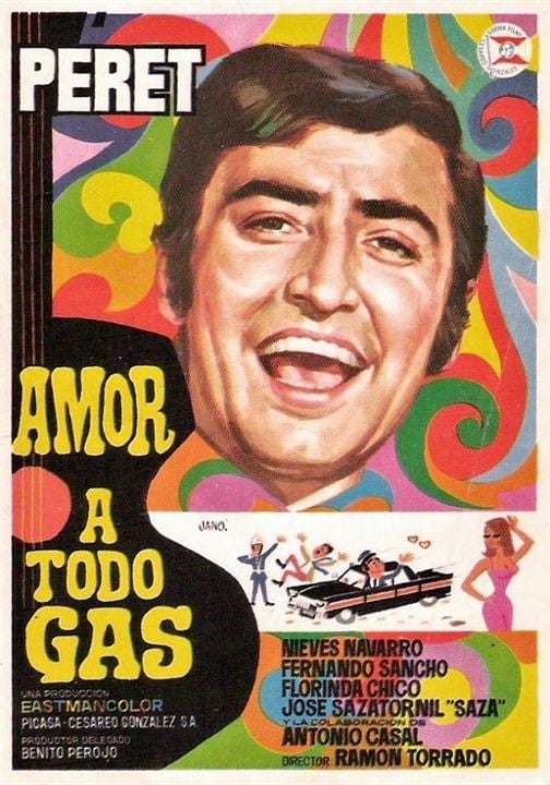 Amor a todo gas : Cartel