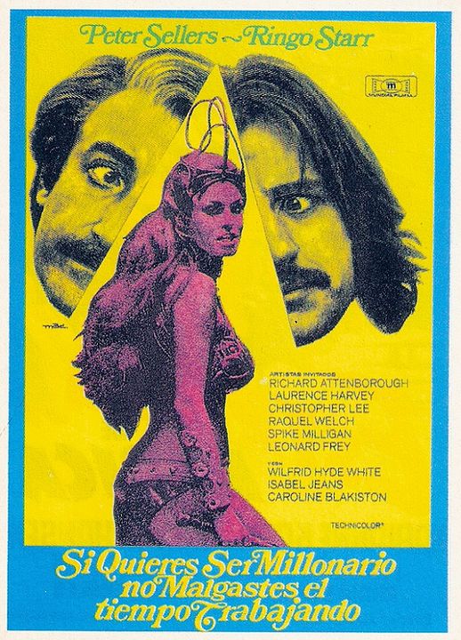 Si quieres ser millonario no malgastes el tiempo trabajando : Cartel