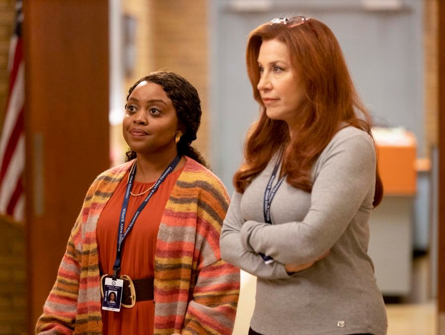 Colegio Abbott : Foto Lisa Ann Walter, Quinta Brunson