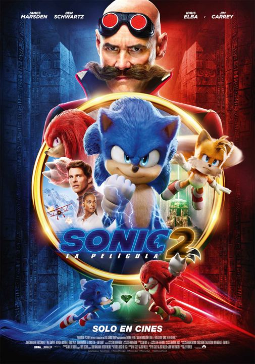 Sonic, la película 2 : Cartel