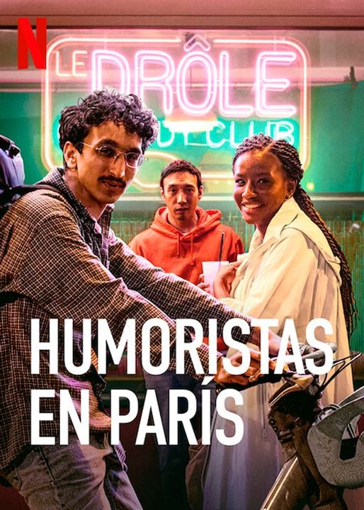 Humoristas en París : Cartel