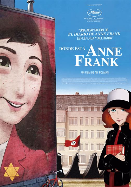 Dónde está Anne Frank : Cartel