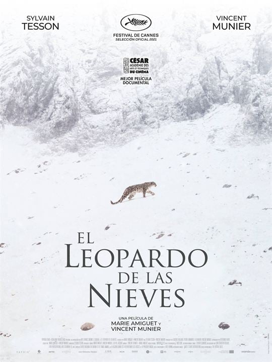 El leopardo de las nieves : Cartel
