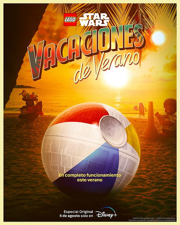 LEGO Star Wars: Vacaciones de verano : Cartel