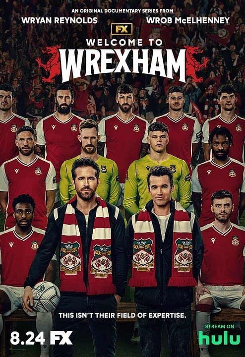 Bienvenidos al Wrexham Football Club : Cartel