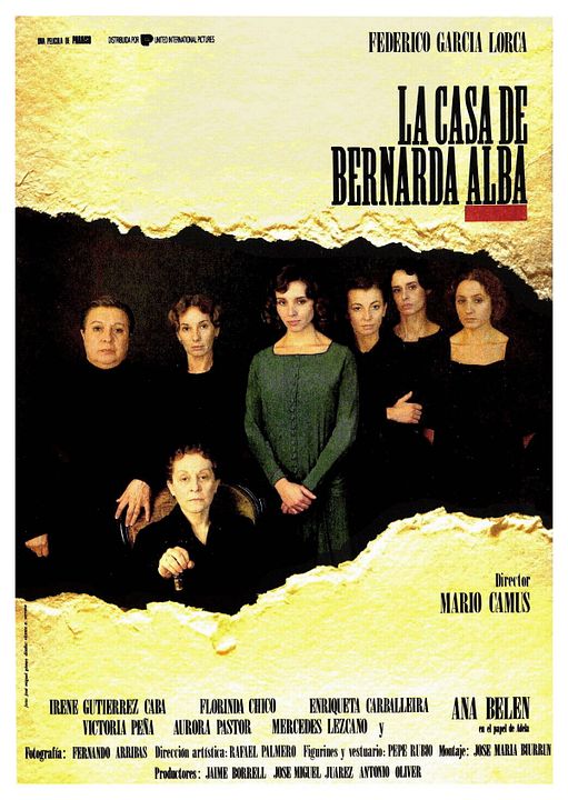 La casa de Bernarda Alba : Cartel