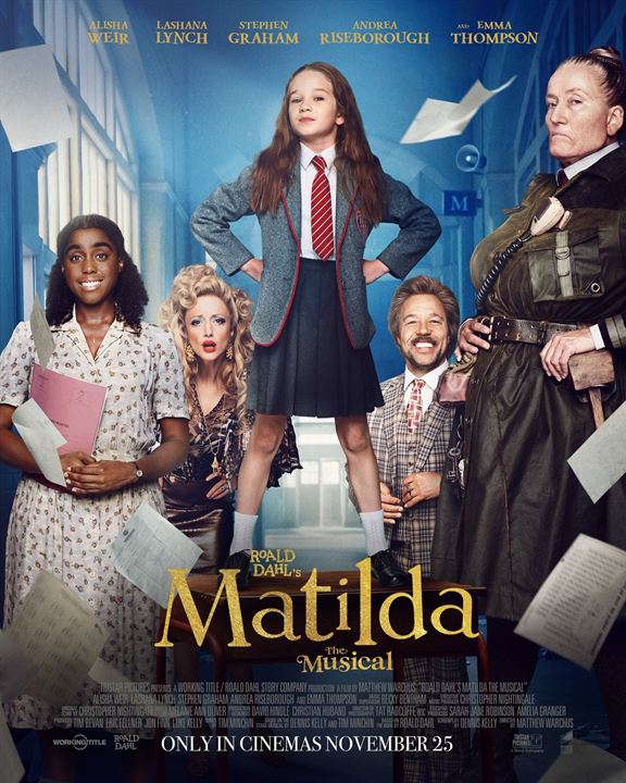 Matilda, de Roald Dahl: El musical : Cartel
