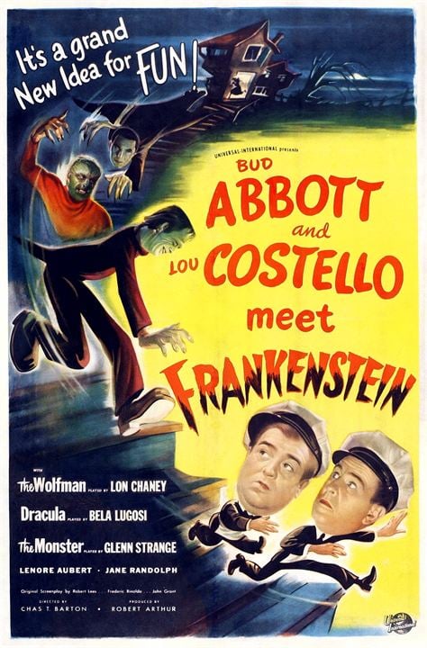 Abbott y Costello contra los fantasmas : Cartel