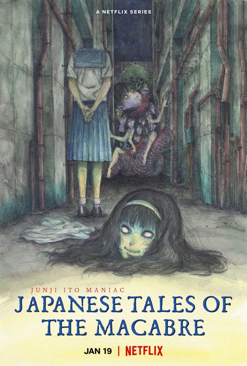 Junji Ito Maniac: Relatos japoneses de lo macabro : Cartel