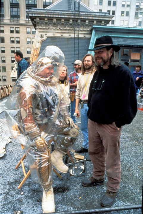Doce monos : Foto Bruce Willis, Terry Gilliam