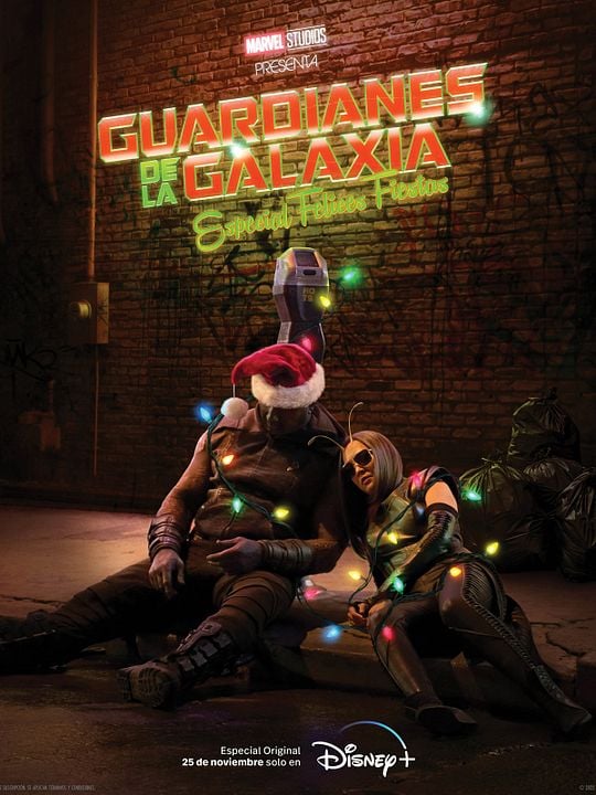 Guardianes de la Galaxia: Especial felices fiestas : Cartel