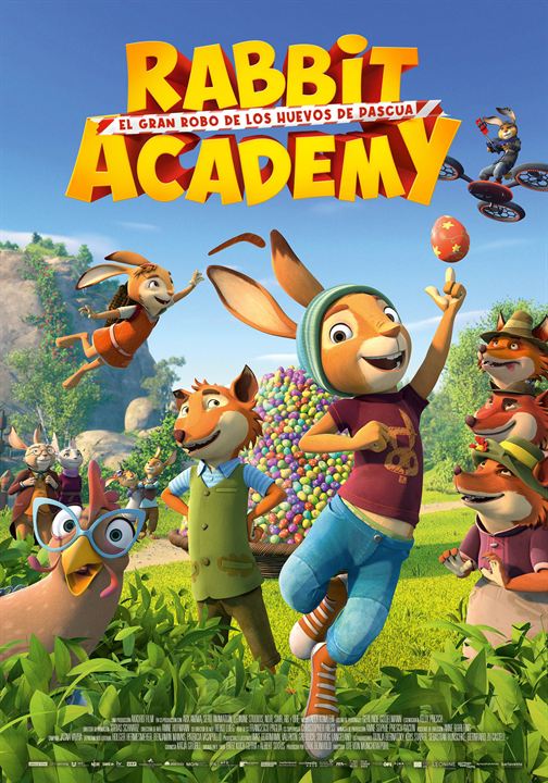 Rabbit Academy: El gran robo de los huevos de Pascua : Cartel