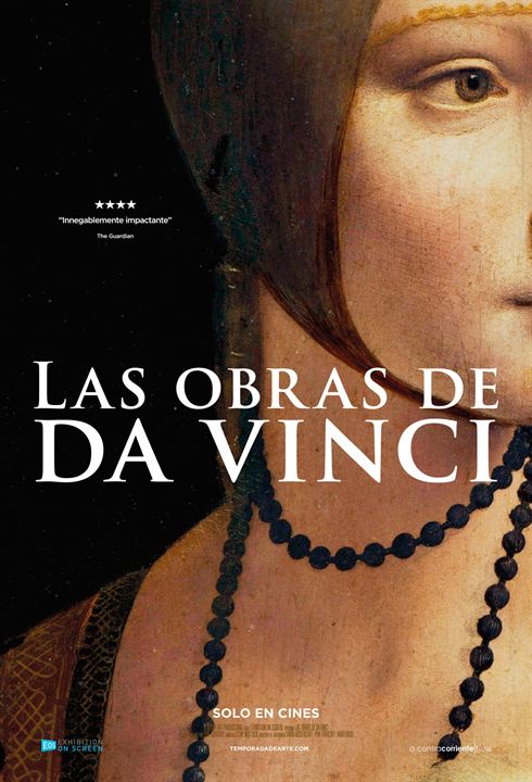 Las obras de Da Vinci : Cartel
