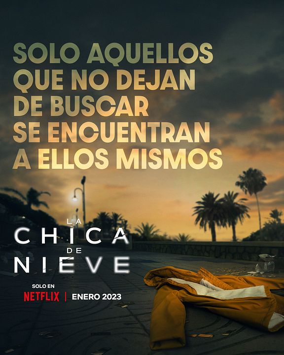 La chica de nieve : Cartel