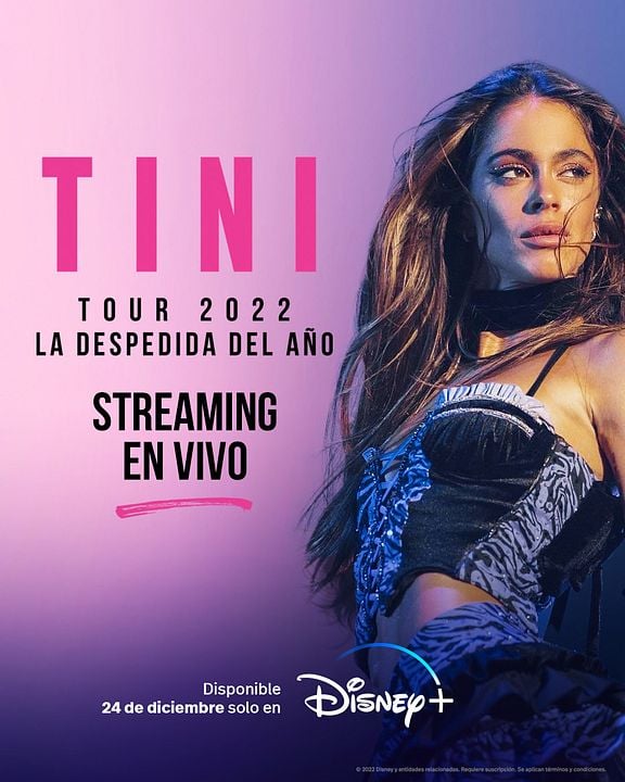 Tini Tour 2022: La despedida del año : Cartel