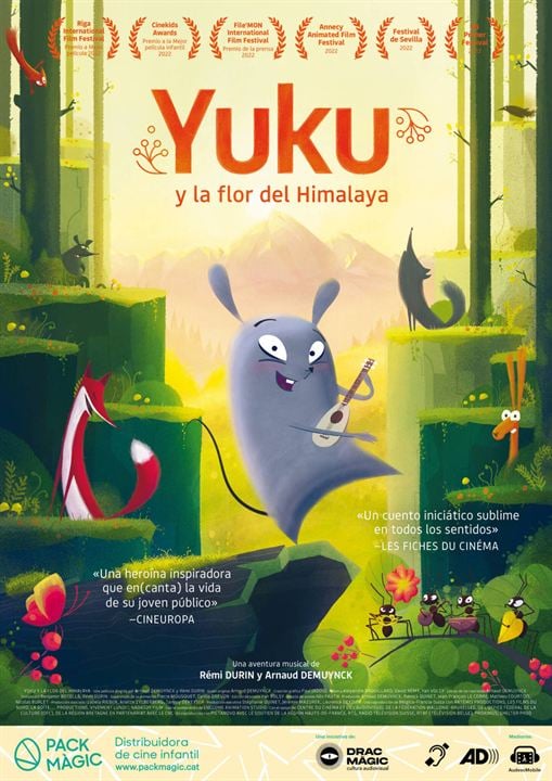 Yuku y la flor del Himalaya : Cartel