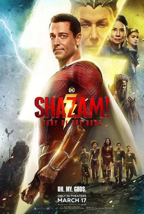 ¡Shazam! La furia de los dioses : Cartel