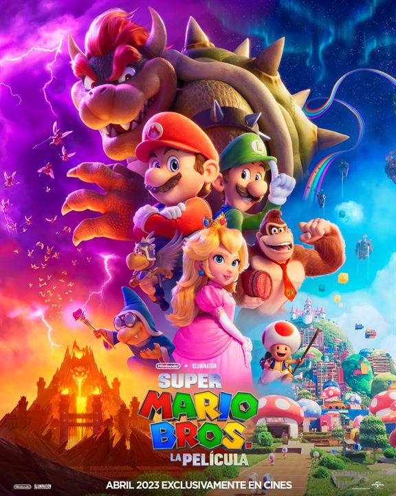 Super Mario Bros. La película : Cartel