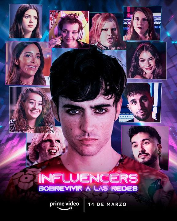 Influencers: sobrevivir a las redes : Cartel