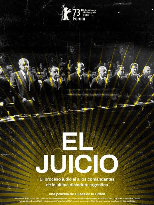 El juicio : Cartel