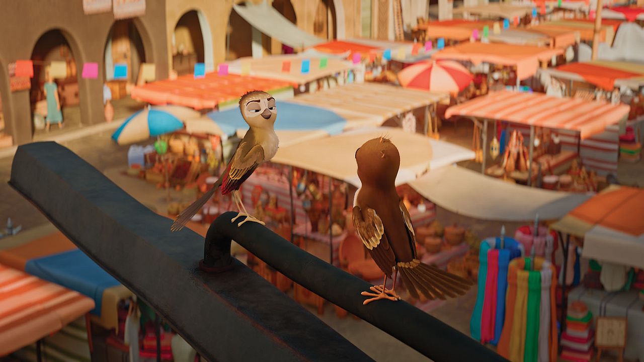 Richard la cigüeña y la joya perdida : Foto