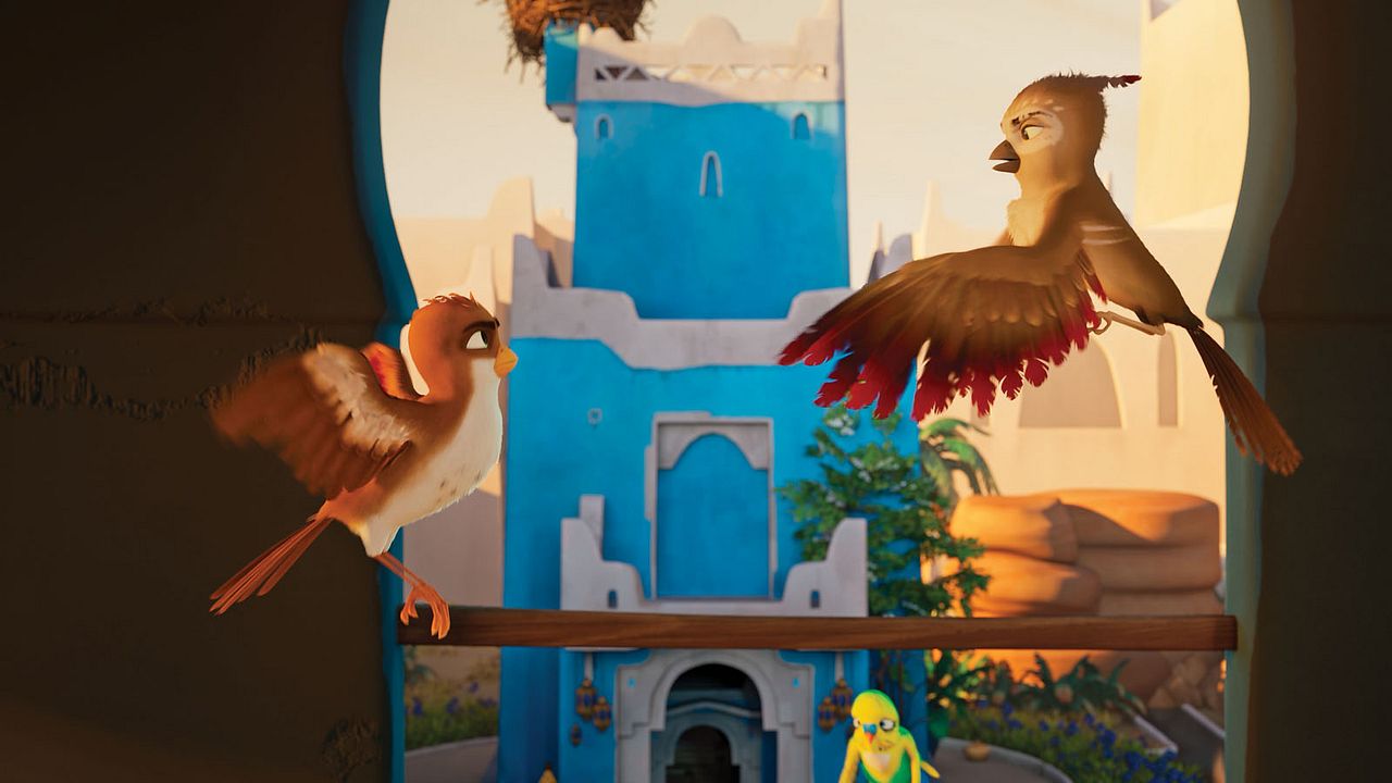 Richard la cigüeña y la joya perdida : Foto