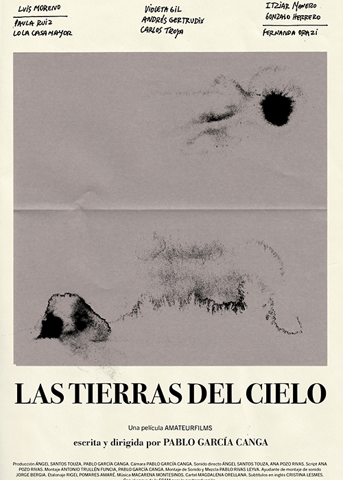 Las tierras del cielo : Cartel