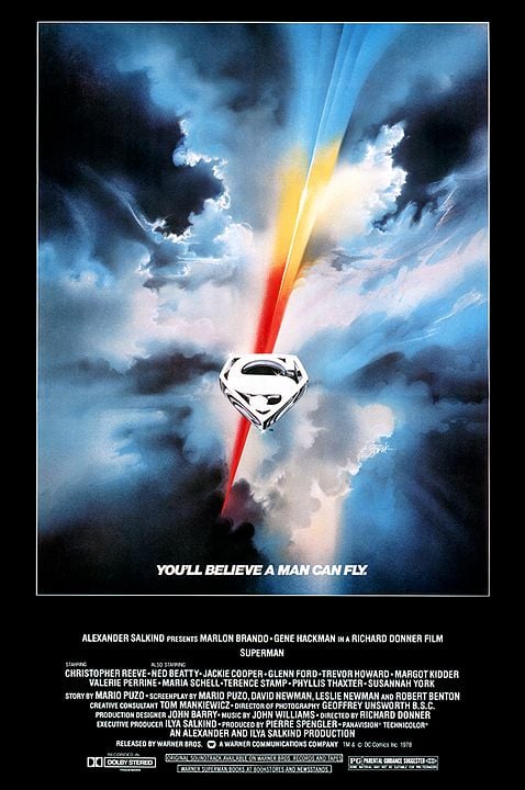 Superman: 45 aniversario : Cartel