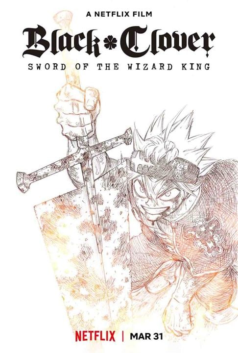 Black Clover: La espada del rey mago : Cartel