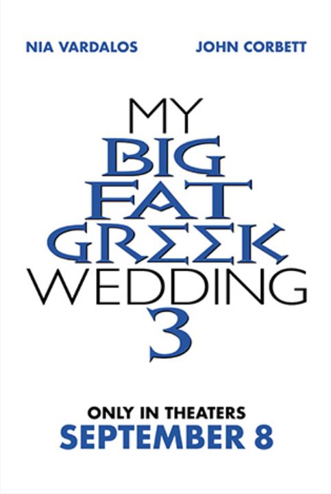 Mi gran boda griega 3 : Cartel