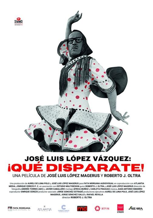 José Luis López Vázquez. ¡Qué disparate! : Cartel