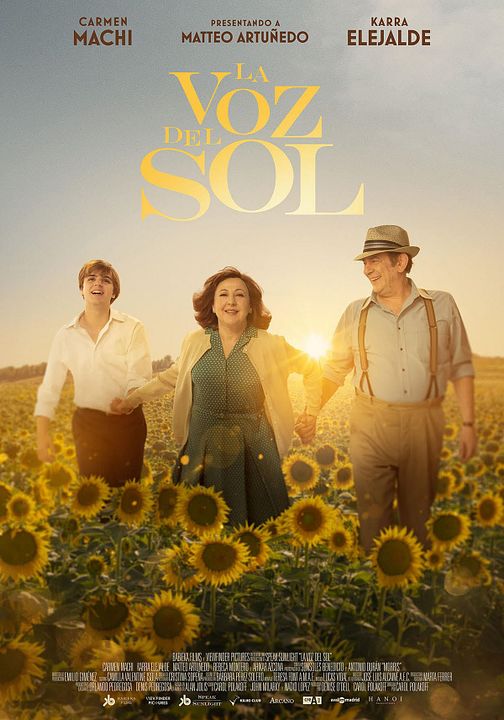 La voz del sol : Cartel